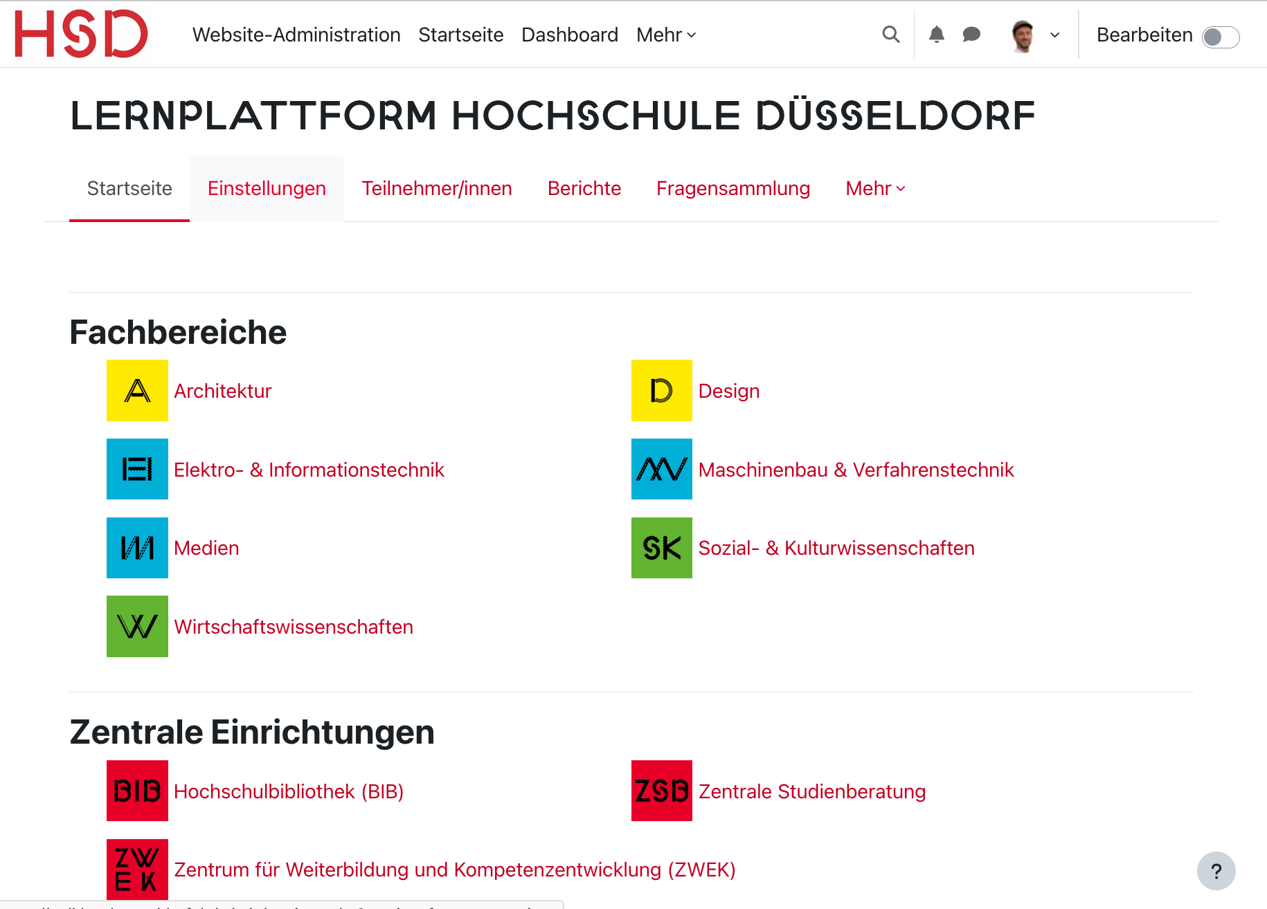 Neues Moodle, neue Funktionen für Lehrende